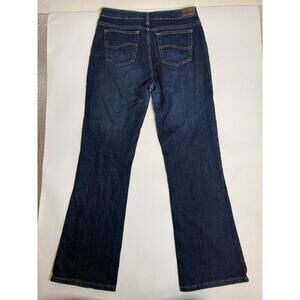 Lee Womens Jeans Natural Bootcut Just Below The Waist Size 12 Blue Medium Wash